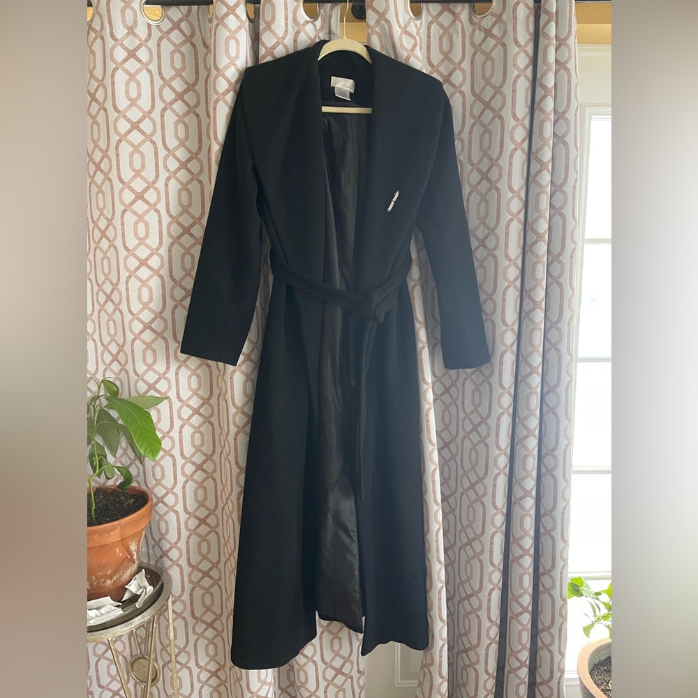 Spiegal wool blend trench coat - Picture 1 of 7